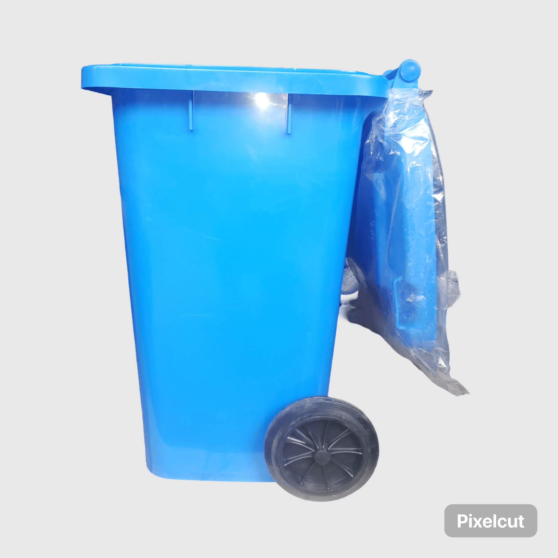 80 ሊትር ባለ ጎማ የቆሻሻ መጣያ / 80 Liter Rolling Trash Can